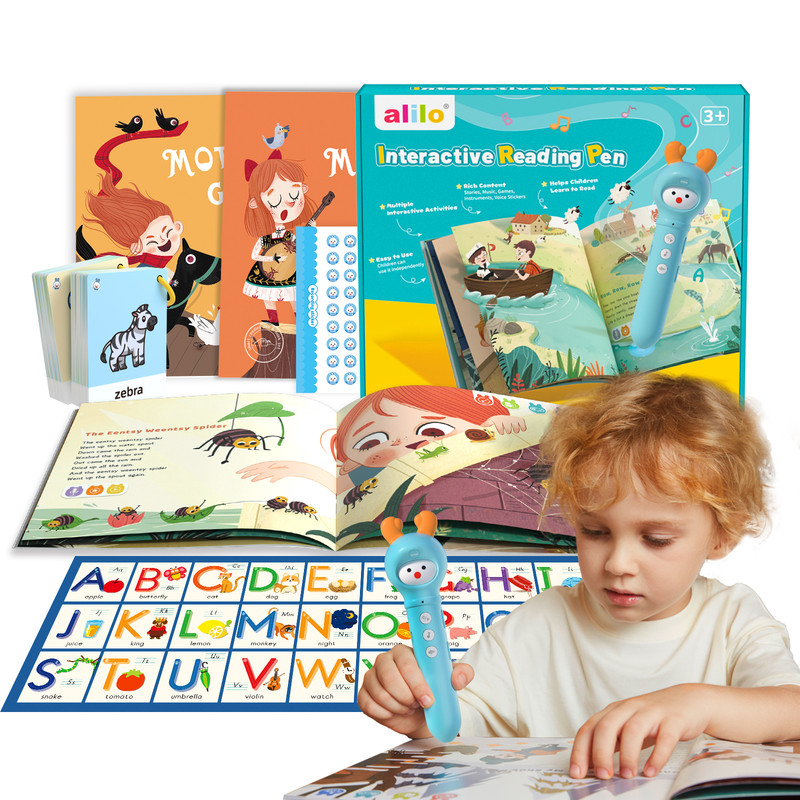 V632-ALILO7269-202508211609-00 Alilo Early Educational Reading and Talking Pen Set - Image 1
