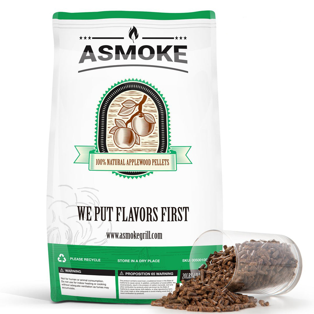 V642-ASMOKE-95KG-OF-100-PURE-APPLEWOOD-PELLETS-167800-00 Asmoke 9.5kg of 100% Pure Applewood Pellets - Image 1