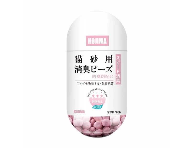 V666-CNKJM015-202504280930-00 Kojima Cherry Blossom Deodorising Beads 450ml - Image 1