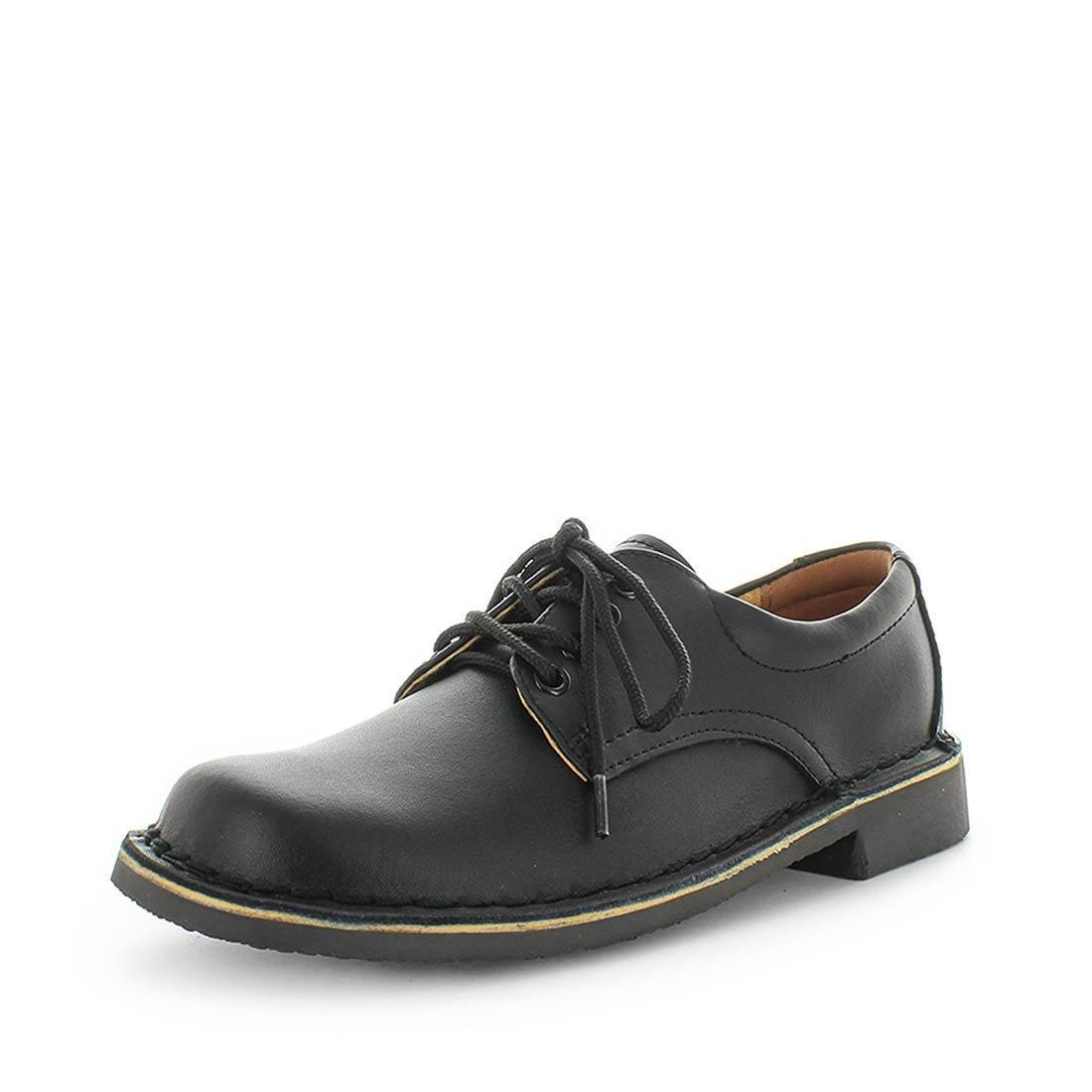 V717-9333333152407-192188-00 WILDE SCHOOL Girl's JEZRA-Jnr School Black/Smooth Shoe 12US - Image 1