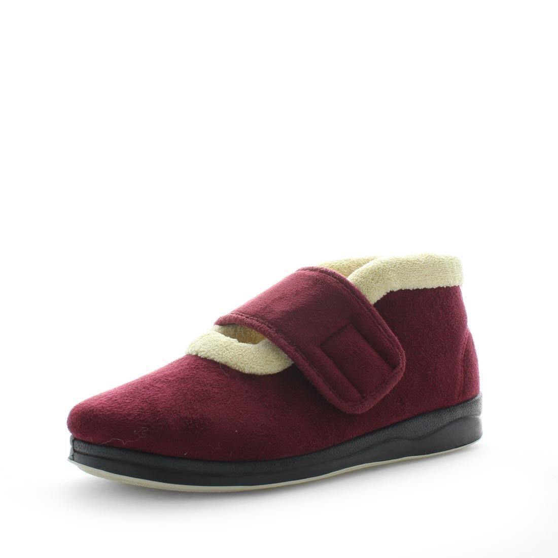 V717-9333333277179-187343-00 Panda EMEE Slippers Uggs Burgundy Shoe 7 - Image 1