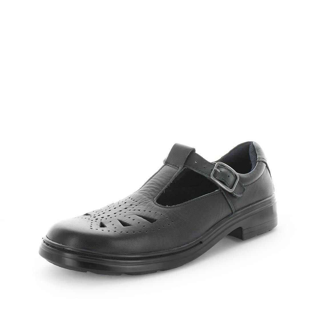 V717-9333333721689-192245-00 WILDE SCHOOL Girl's JESSE School Black Smooth Shoe 11US - Image 1