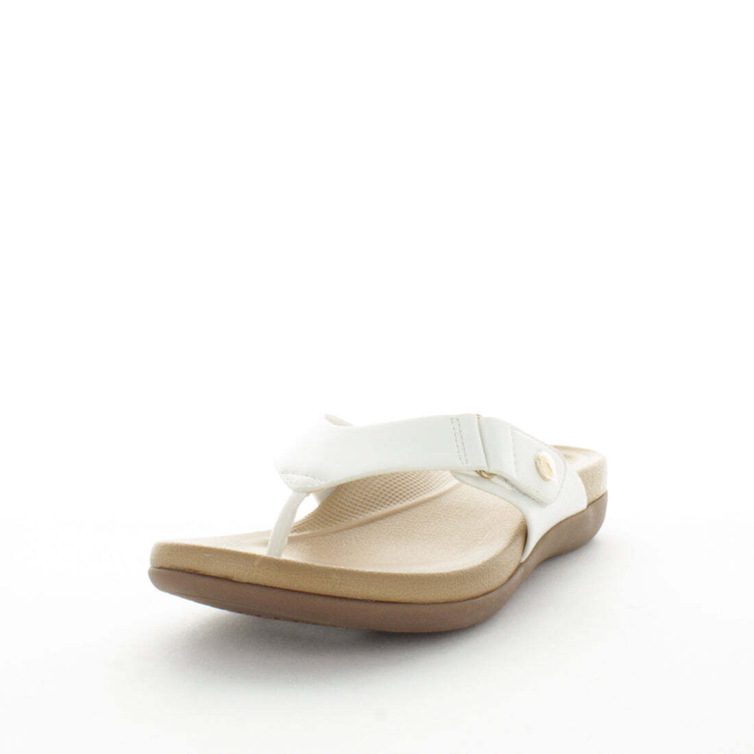 V717-AMESPY-WHITE-36-193813-00 AEROCUSHION Women's MESPY Slides White Shoe 36EU - Image 1