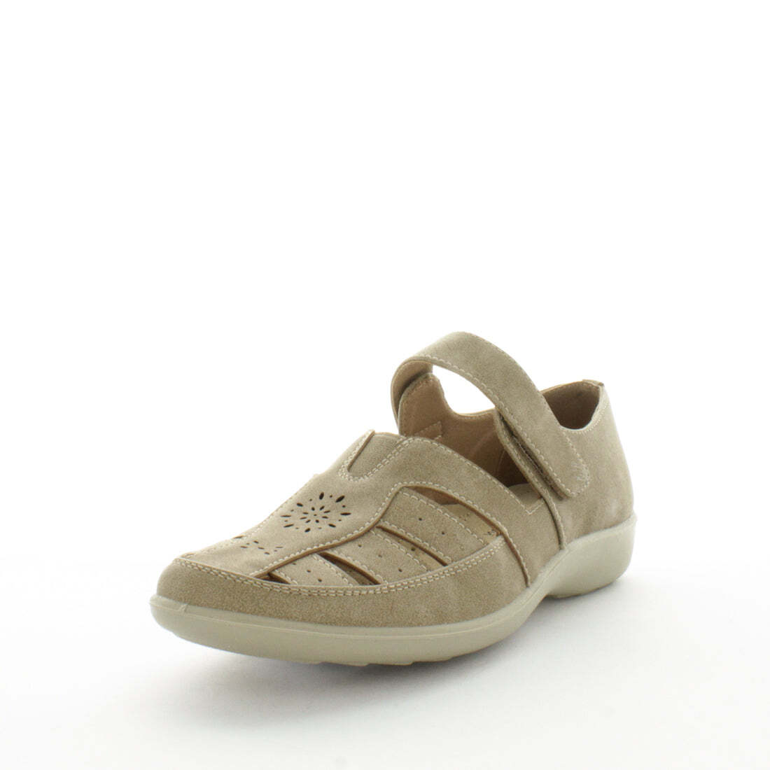 V717-AMURPHY-BEIGE-7-192895-00 AEROCUSHION Women's MURPHY Sandals Beige Shoe 7US - Image 1