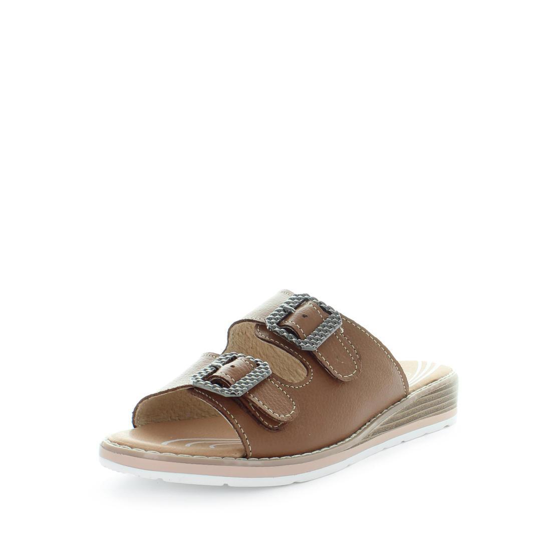 V717-JBCABO-TAN-38-188351-00 JUST BEE Women's CABO Wedges Tan 38EU - Image 1