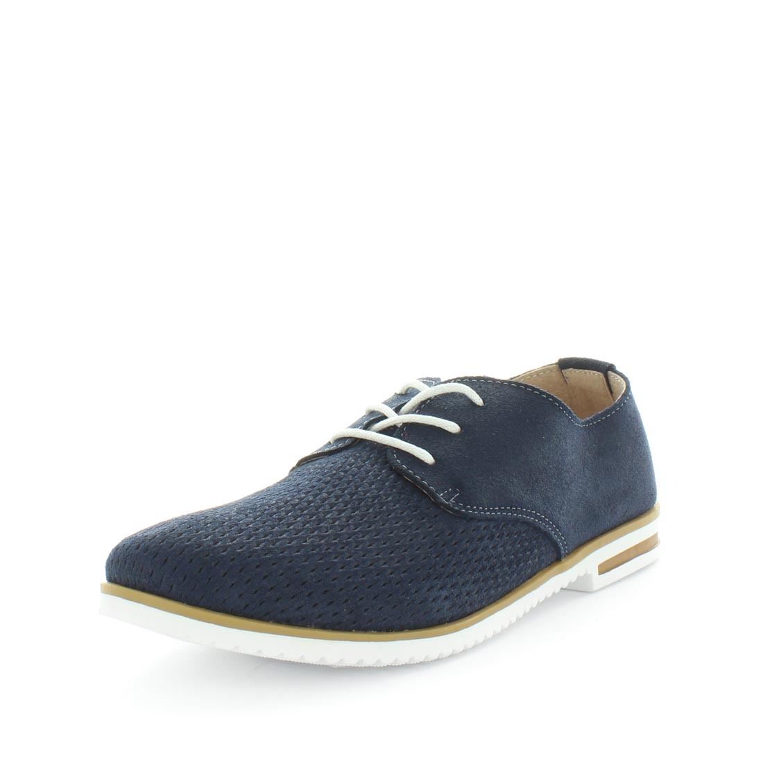 V717-JBCHARY-NAVYBRUSHED-38-187923-00 JUST BEE Women's CHARYA Loafers / Slip ons Navy Brushed 38EU - Image 1