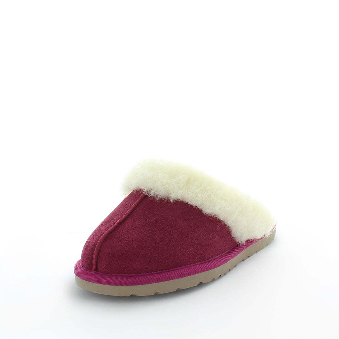 V717-JBCITA-PLUM-8-189025-00 JUST BEE Women's CITA Slippers Plum 8US - Image 1