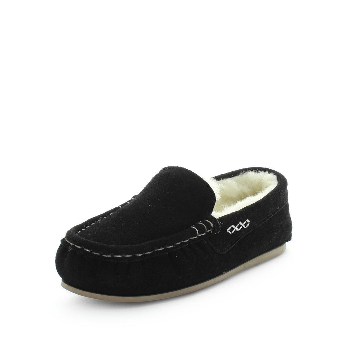 V717-JBCRISPY-BLACK-9-189080-00 JUST BEE Women's CRISPY Slippers Black 9US - Image 1