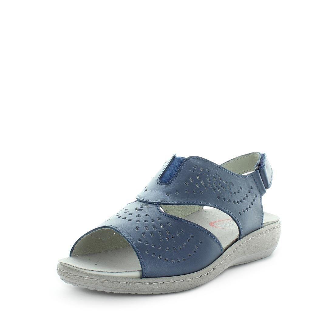 V717-KFKADE-NAVY-39-193931-00 KIARFLEX Women's KADE Sandals Navy Shoe 39EU - Image 1