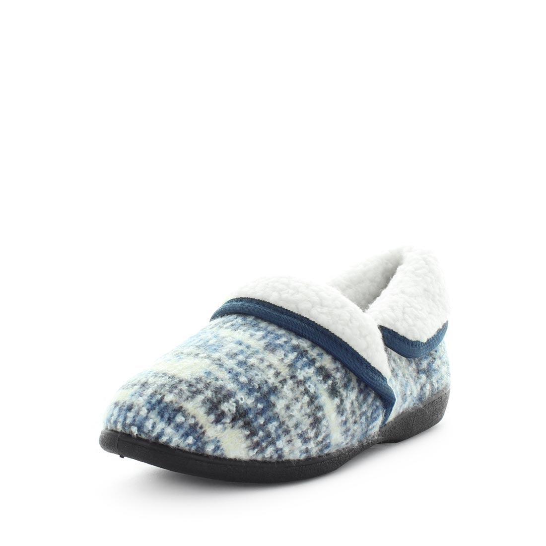 V717-PEBA4-BLUEKNIT-6-187513-00 Panda PEBA4 Slippers Uggs Blue Knit Shoe - Image 1
