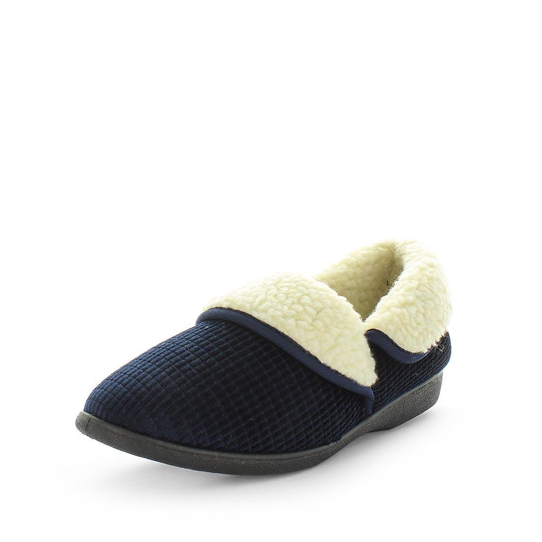 V717-PEBA4-NAVY-10-186414-00 Panda PEBA4 Slippers Uggs Navy Shoe 10 - Image 1