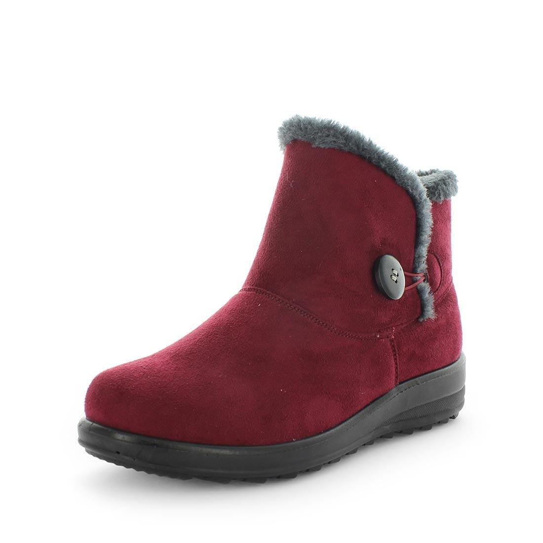 V717-PEUGENIA-BURGUNDY-10-186771-00 Panda PEUGENIA Slippers Uggs Burgundy Shoe 10 - Image 1