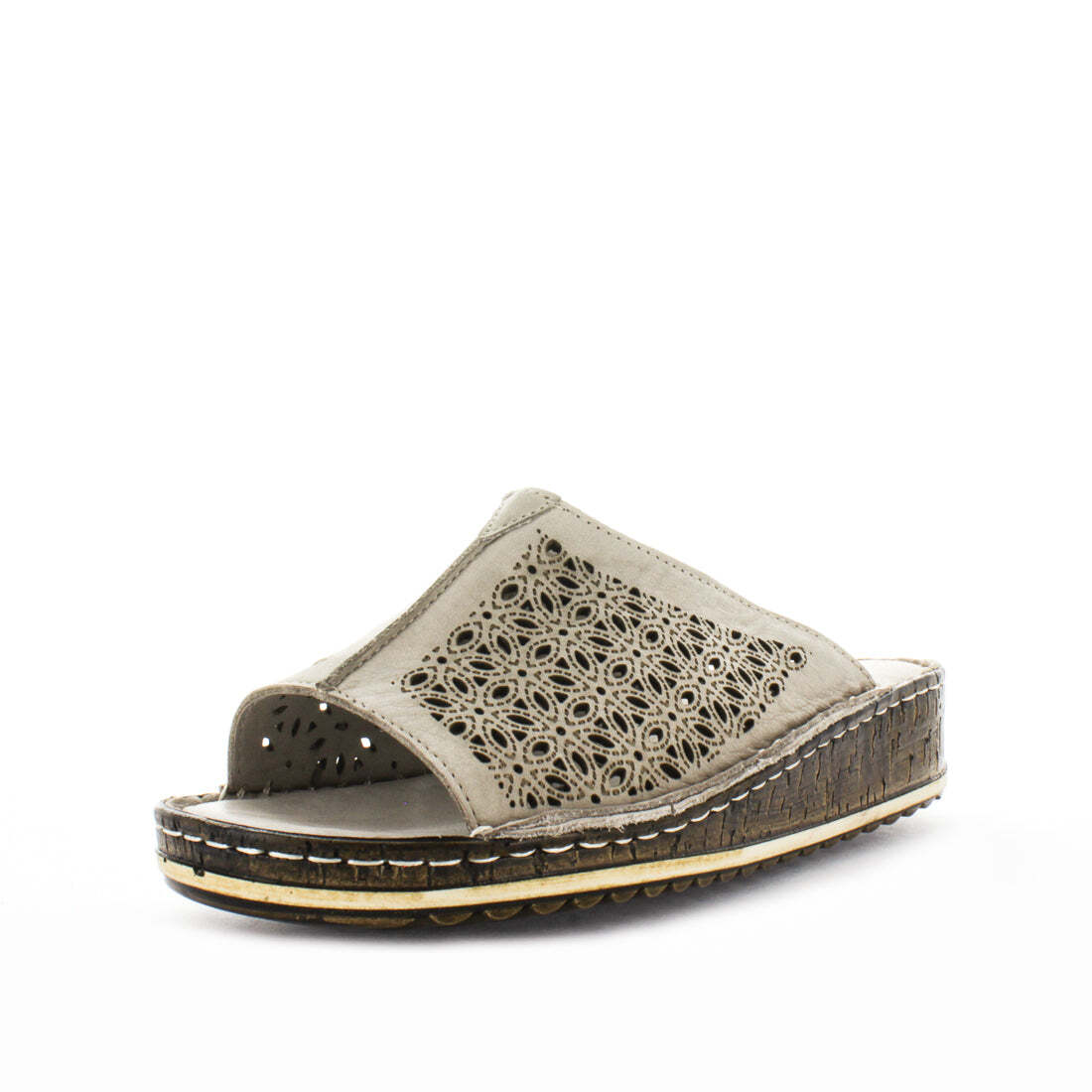 V717-STBAISHA-TAUPE-39-194164-00 SOFT TREAD ALLINO Women's BAISHA Loafers / Slip ons Taupe Shoe 39EU - Image 1