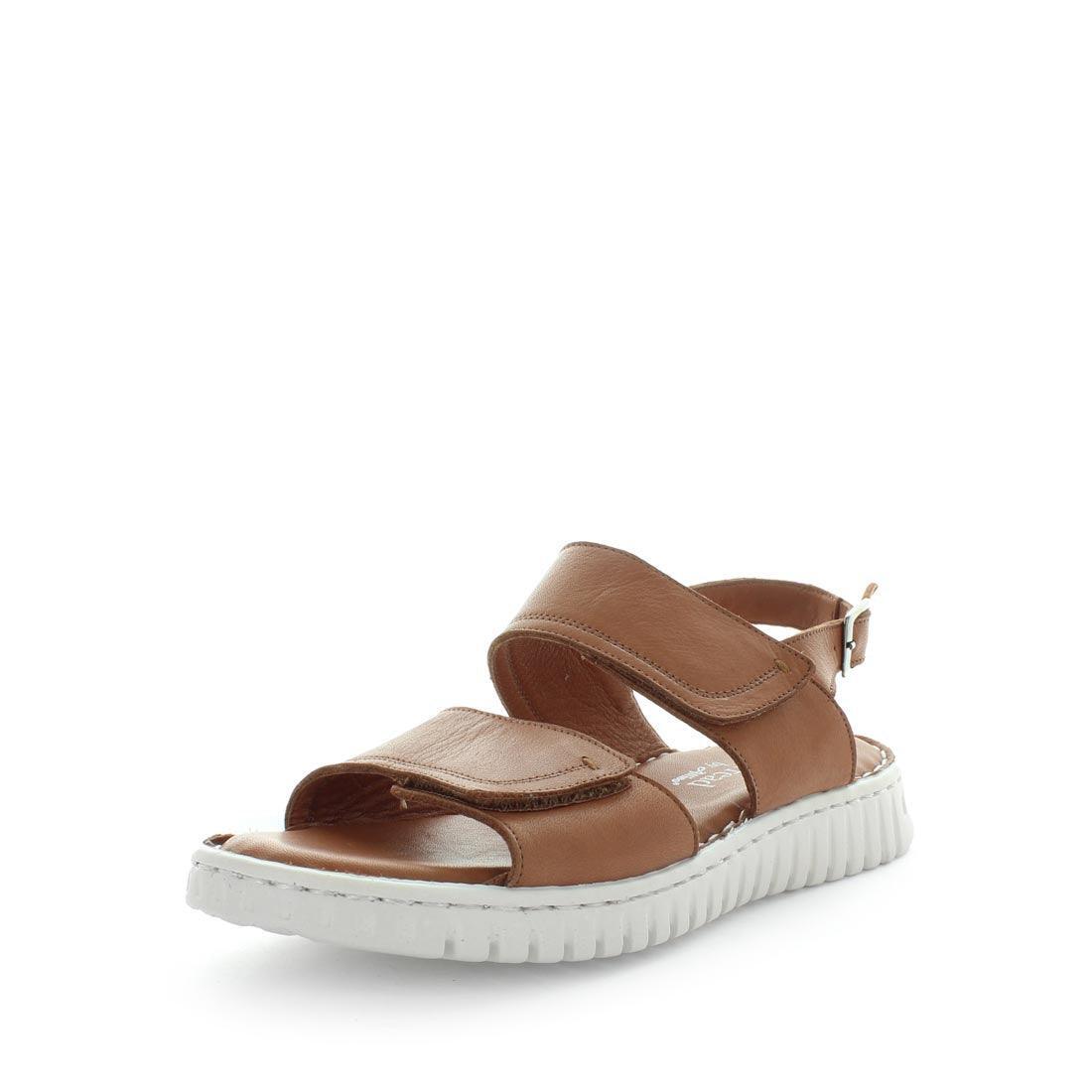 V717-STBANDIDA-TAN-38-192911-00 SOFT TREAD ALLINO Women's BANDIDA Sandals Tan Shoe 38EU - Image 1