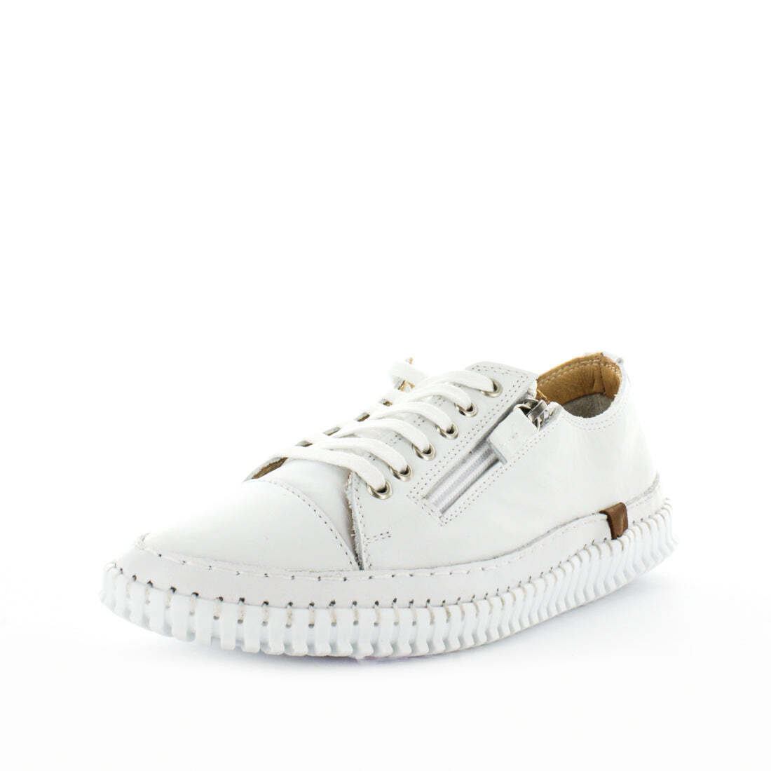 V717-STBANNAH-WHITE-36-193465-00 SOFT TREAD ALLINO Women's BANNAH Sneakers White Shoe 36EU - Image 1