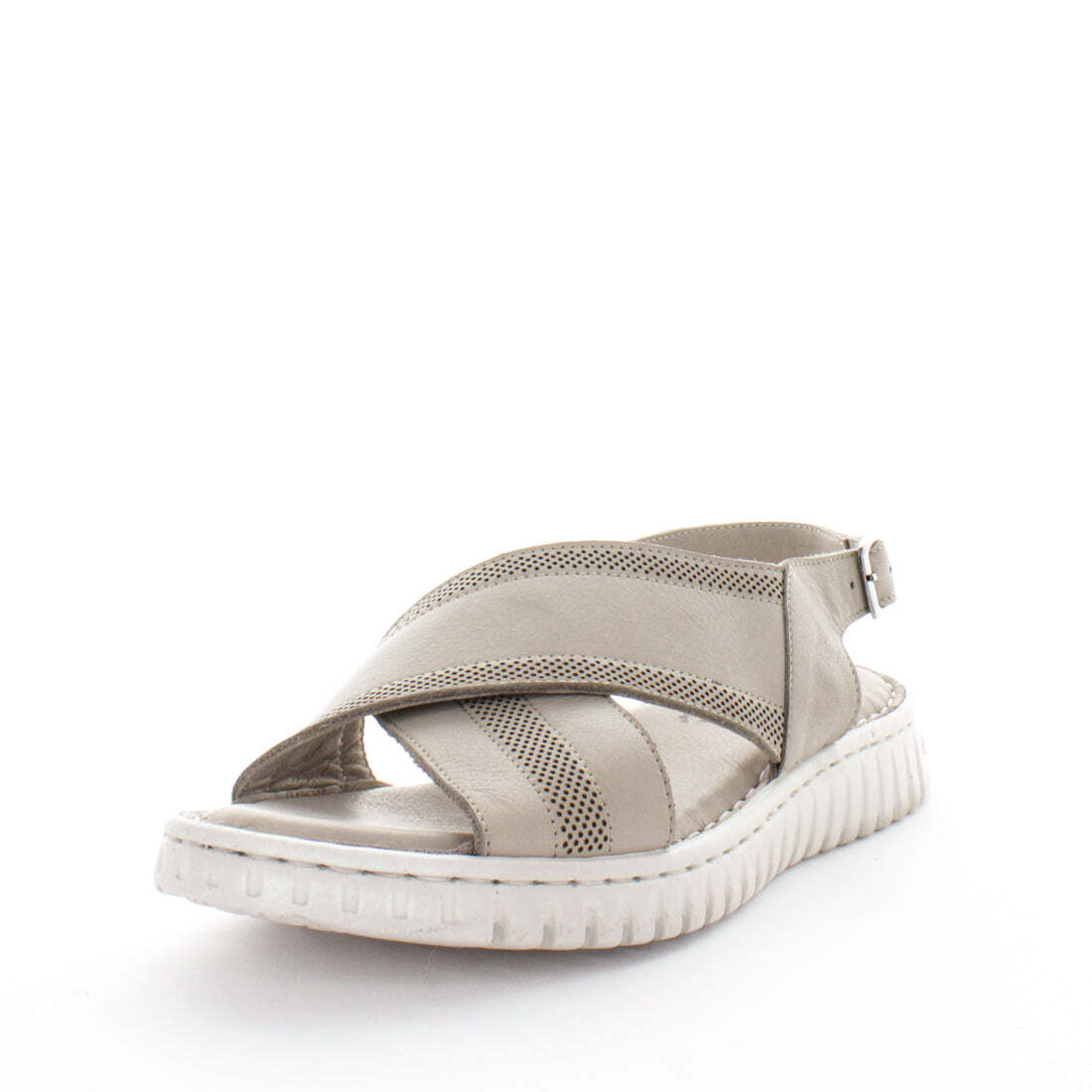 V717-STBITARA-TAUPE-38-192905-00 SOFT TREAD ALLINO Women's BITARA Sandals Taupe Shoe 38EU - Image 1