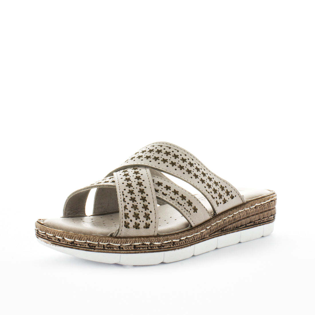 V717-STBUSANA-TAUPE-41-192333-00 SOFT TREAD ALLINO Women's BUSANA Loafers / Slip ons Taupe Shoe 41EU - Image 1