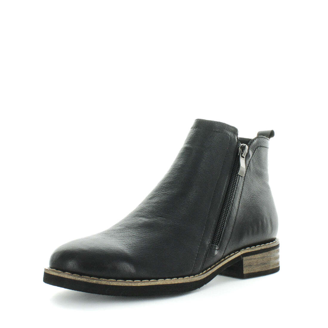 V717-STBUTINA-BLACK-41-192376-00 SOFT TREAD ALLINO Women's BUTINA Loafers / Slip ons Black Shoe 41EU - Image 1