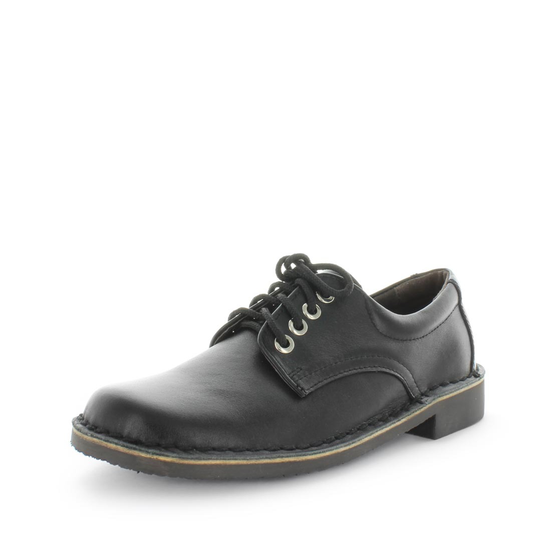 V717-WJUDE-BLACKSMOOTH-10-193691-00 WILDE SCHOOL Girl's JUDE School Black Smooth Shoe 10US - Image 1