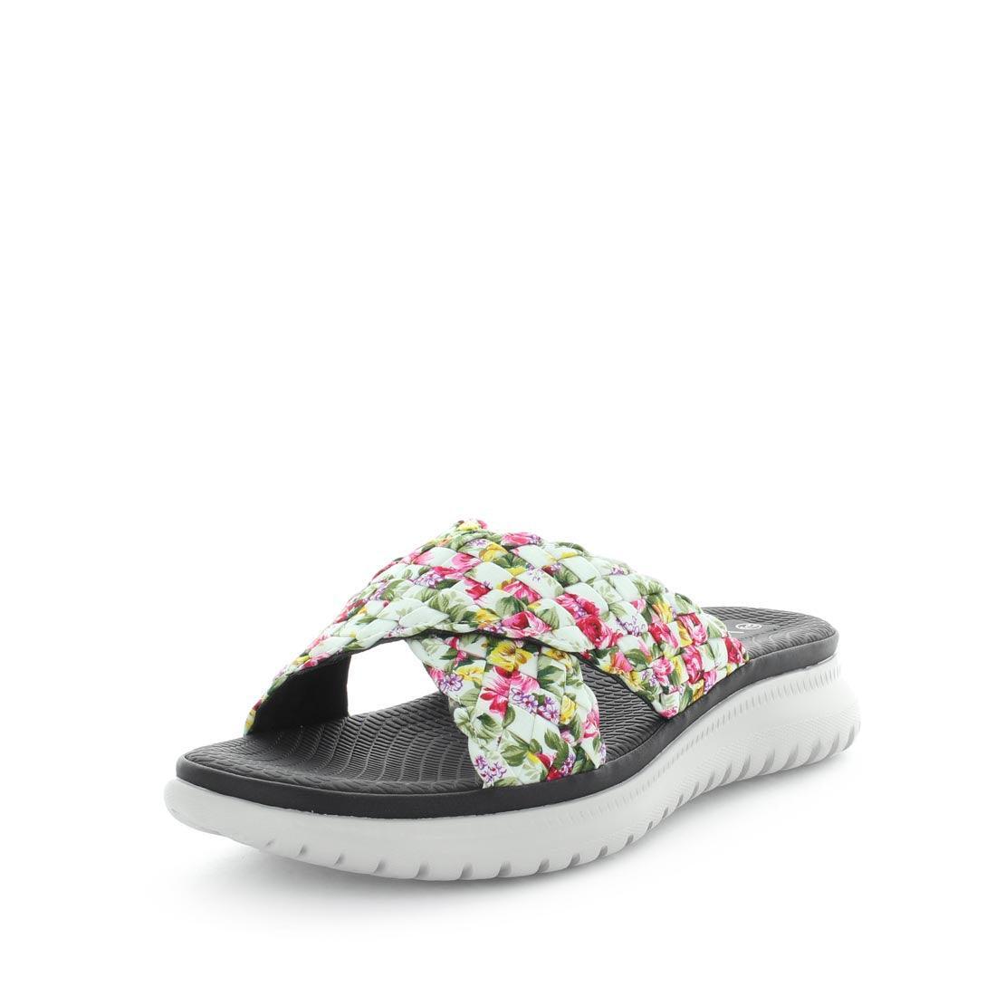 V717-WSELVA-WHITEFLORAL-38-193347-00 WILDE Women's SELVA Sandals White Floral Shoe 38EU - Image 1