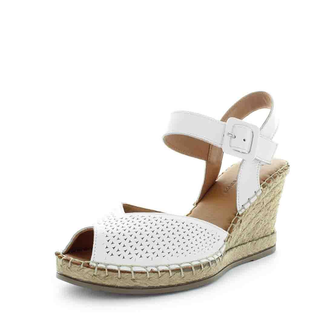 V717-ZHANYA-WHITE-41-194668-00 ZOLA Women's HANYA Wedges White Shoe 41EU - Image 1
