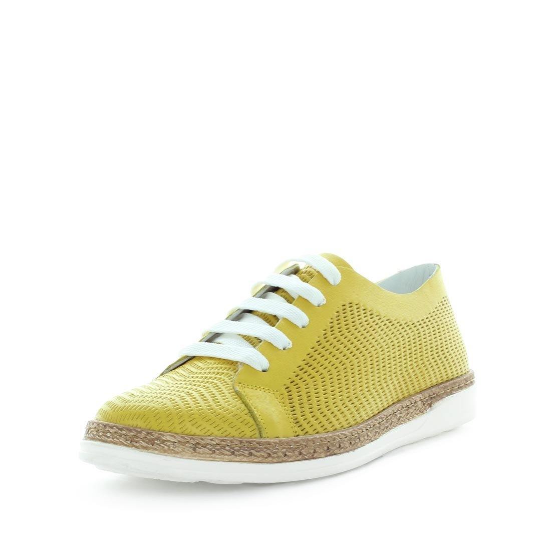 V717-ZHELSA-YELLOW-38-194240-00 ZOLA Women's HELSA Sneakers Yellow Shoe 38EU - Image 1