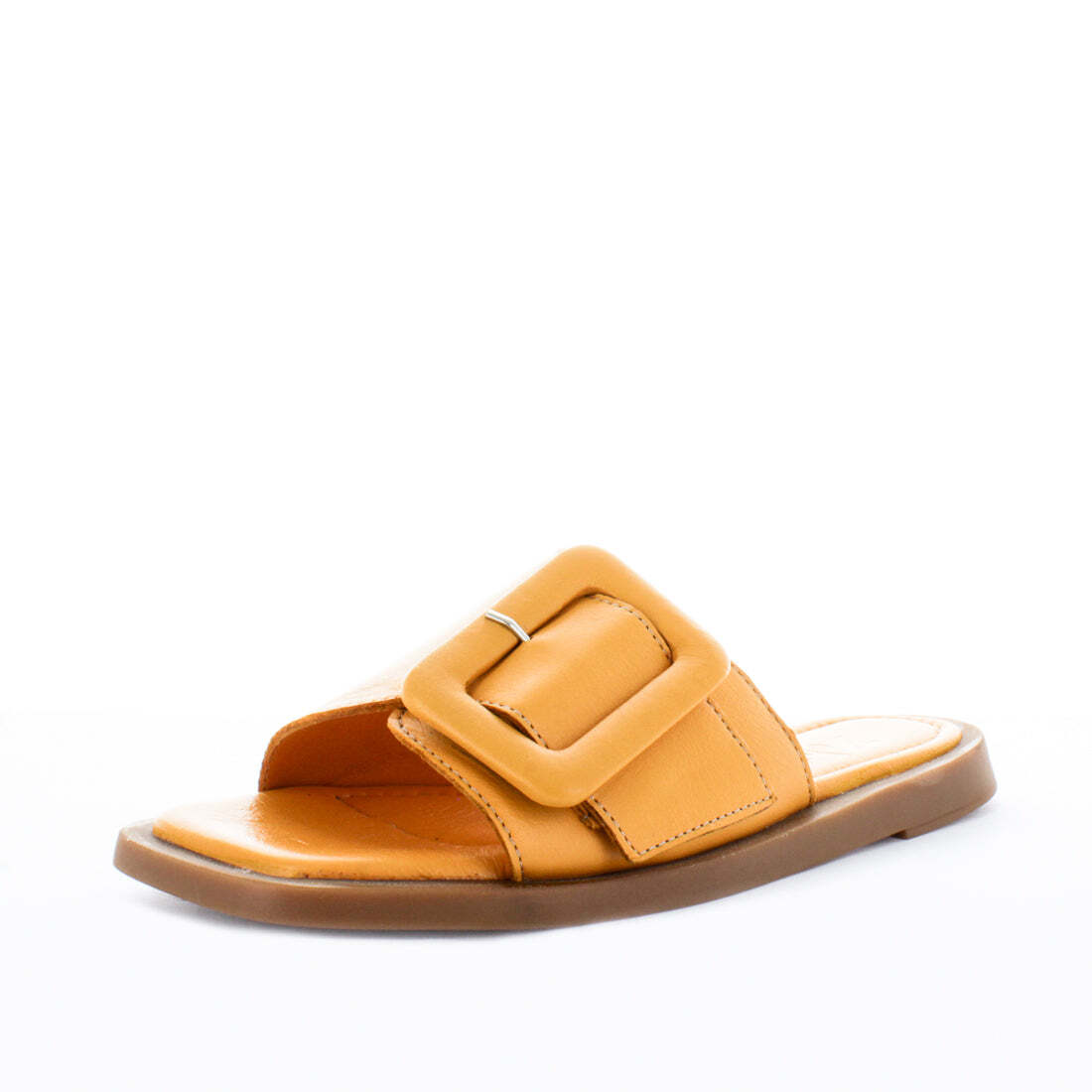 V717-ZHURSTEN-MUSTARD-37-194295-00 ZOLA Women's HURSTEN Slides Mustard Shoe 37EU - Image 1