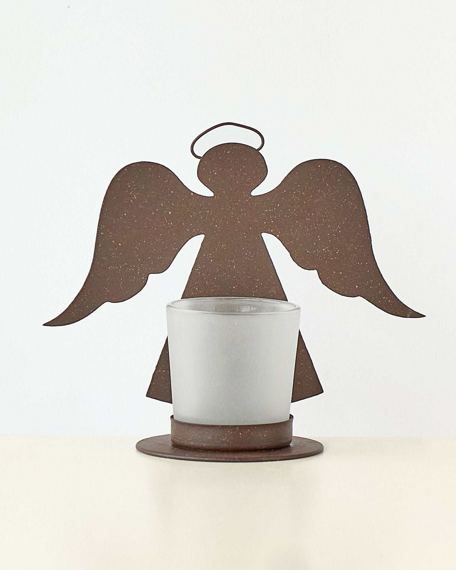 V758-CV05124-202505231101-00 casa-verde-folk-angel-votive-holder-17-x-15cm - Image 1