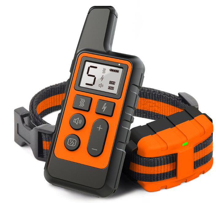 V888-ELOSUNG10130-204130-00 Wireless Dog Training Collar with Remote - 500-Yard Range, Waterproof, Rechargeable, Adjustable for Small and Large Dogs - Image 1