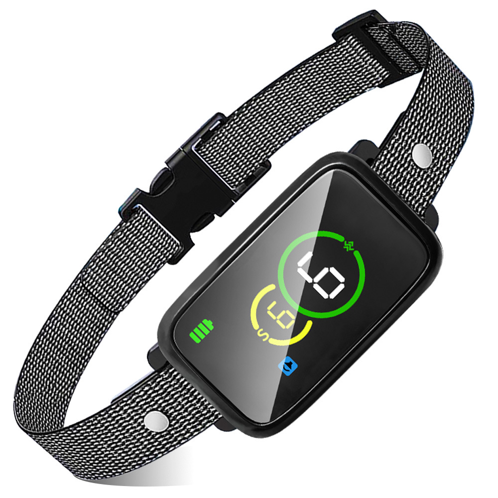 V888-ELOSUNG10132-205925-00 Smart Dog Training Collar with Beep, Vibration Modes, and 7 Adjustable Sensitivity Levels ,Upgraded Design with LCD Display - Image 1