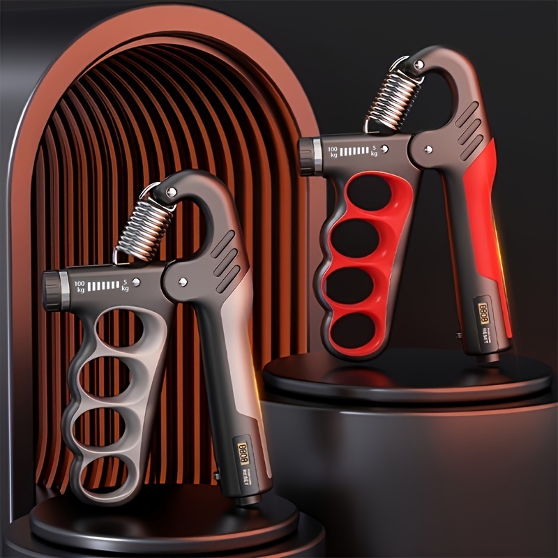 V888-ELOSUNG10380-205783-00 Hand Grip Strength Trainer (3 Colors, Adjustable Resistance) - Image 1