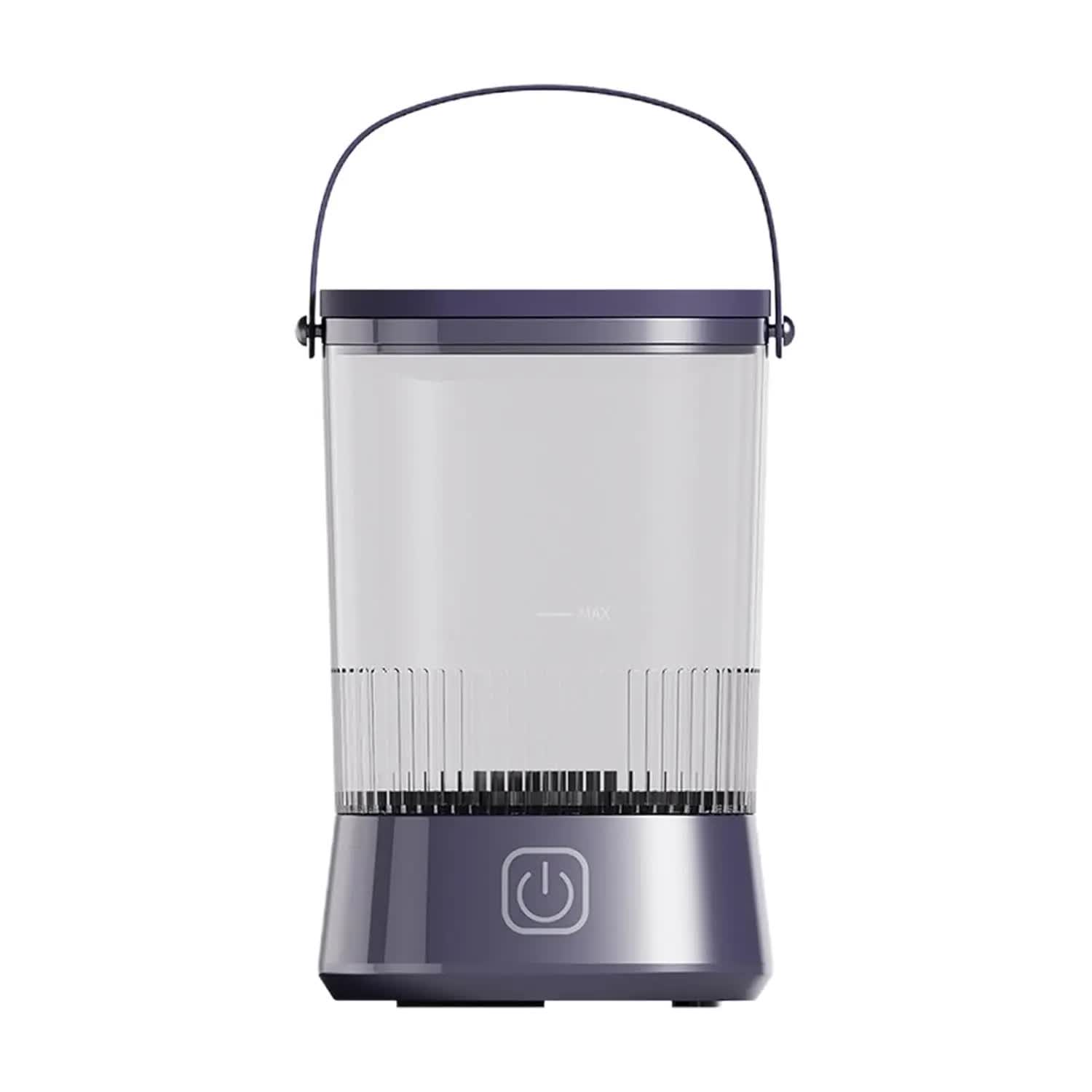 V888-ELOSUNG10433-204481-00 Electric Makeup Brush Cleaner with USB Rechargeable Design - Fast, Convenient Cleaning for All Brush Sizes(Purple) - Image 1