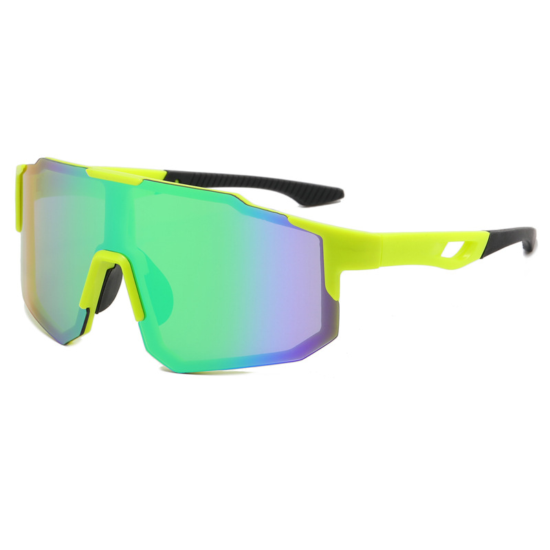 V888-ELOSUNG10611-205671-00 New sports sunglasses men's and women's cycling sunglasses dazzling sunglasses - Image 1