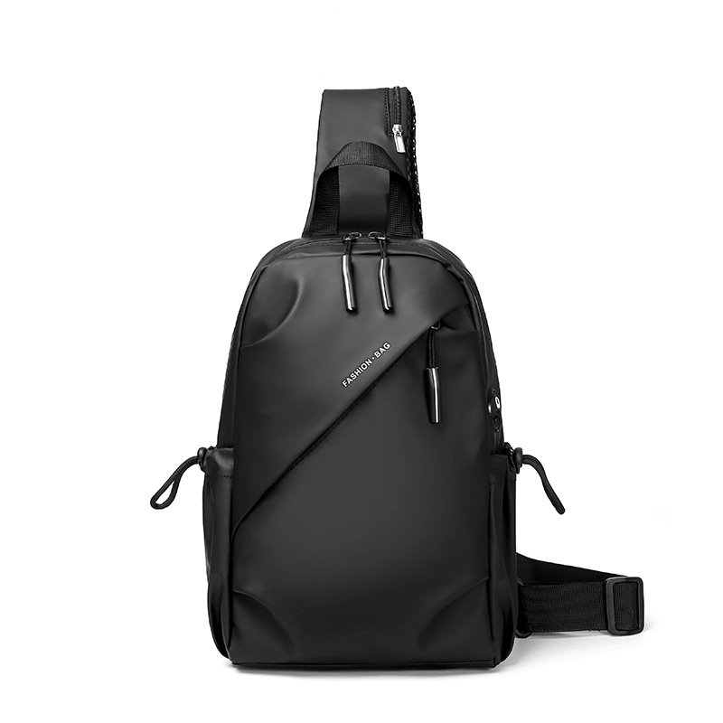 V888-ELOSUNG11035-206417-00 Multifunctional Crossbody Chest Bag | Stylish and Practical Shoulder Backpack for Everyday Use (Black) - Image 1