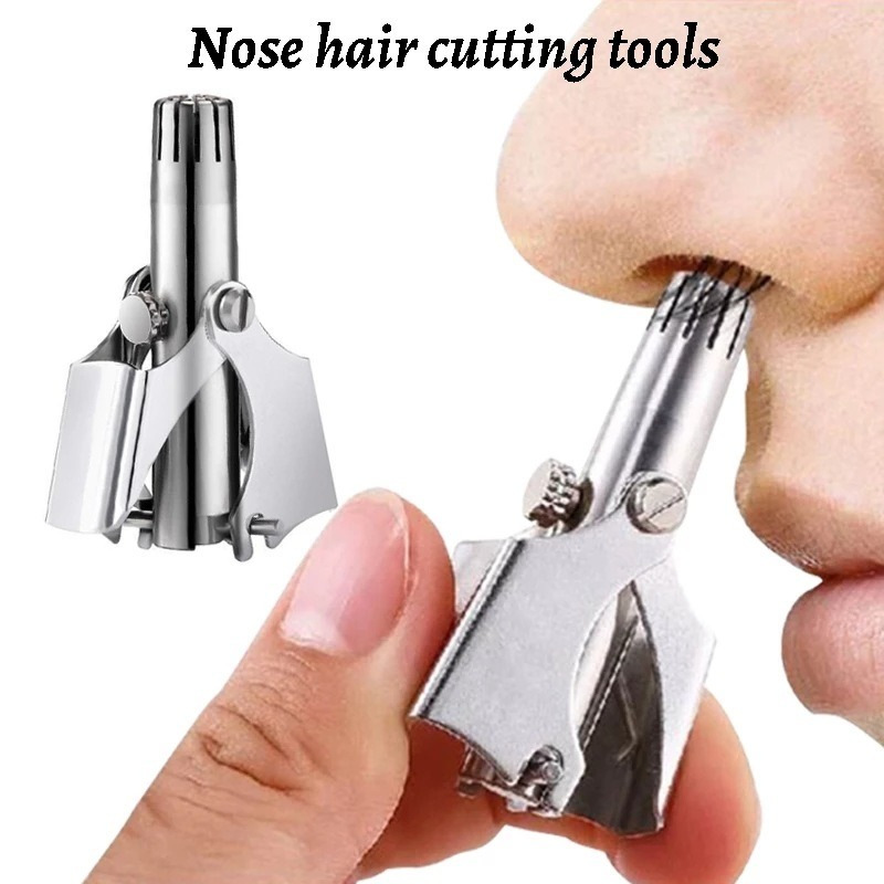 V888-ELOSUNG11466-210255-00 Manual Water Wash Hair Remover | Mechanical Nose Hair Trimmer for Gentle, Precise Grooming | Non-Toxic, Safe for Daily Use - Image 1