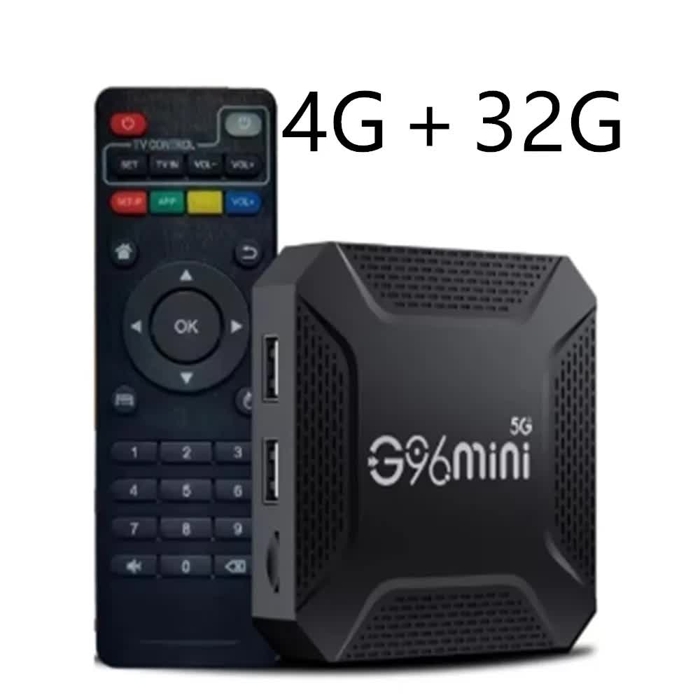 V888-ELOSUNG11872-210136-00 G96mini 5G Android TV Box - RK3228 Processor, 8K HD, Android 13.0, WiFi 5, Smart TV Box(4G+32G) - Image 1