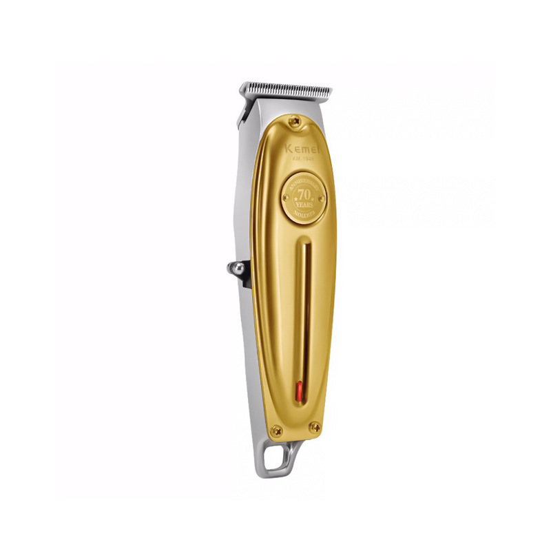 V888-ELOSUNG11921-210699-00 Gold KM-1949 Professional Hair Clipper - Electric Hair Trimmer for Styling & Carving with Precision Blades - Image 1