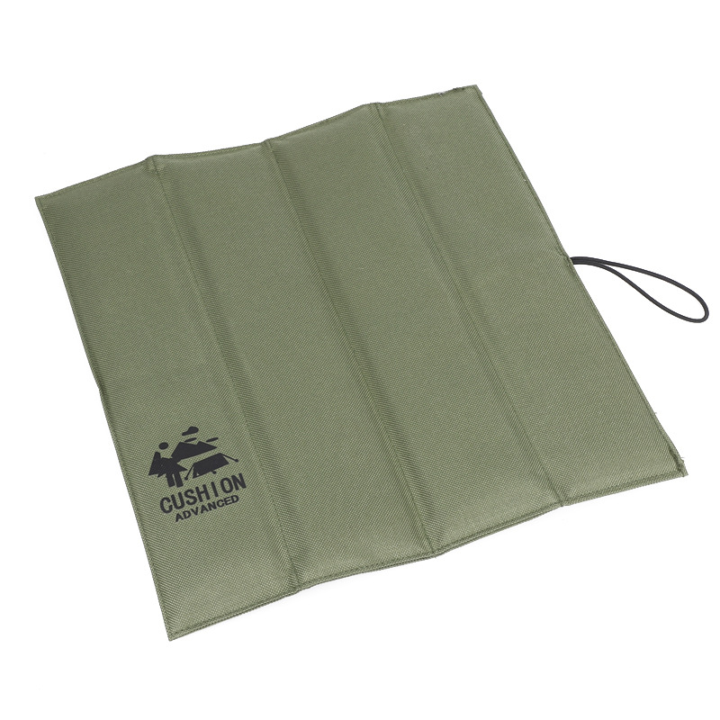 V888-ELOSUNG13308-211253-00 4 PCS Green Portable Waterproof Outdoor Picnic Mat, Moisture-Proof Thermal Seat Pad, Foldable and Lightweight Travel Cushion - Image 1