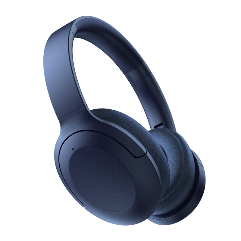 V888-ELOSUNG15079-211976-00 Blue P3965 Foldable Bluetooth 5.3 ANC Wireless Over-Ear Headphones with Noise Cancellation - Image 1