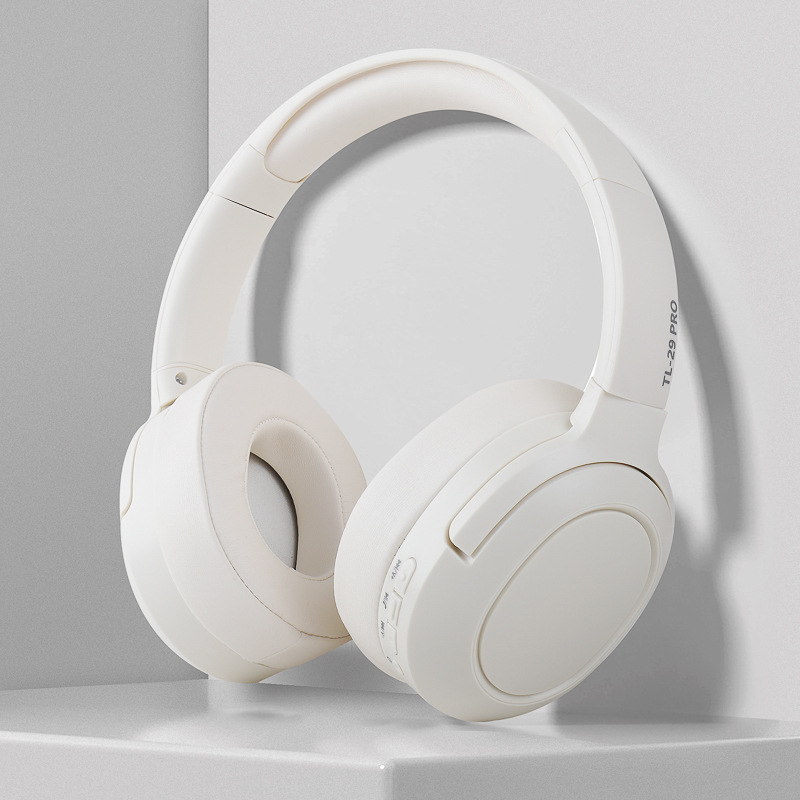 V888-ELOSUNG15605-214527-00 Apricot TL-29 PRO Wireless & Wired Over-Ear Bluetooth Headphones - Comfortable and Versatile - Image 1
