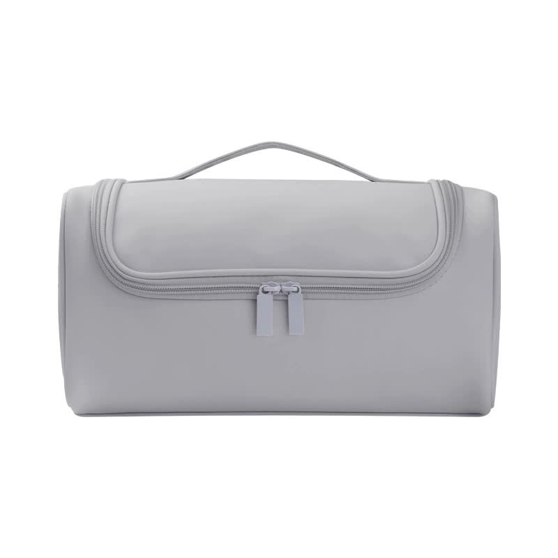 V888-ELOSUNG16228-215220-00 Grey Portable Hair Styling Tool Organizer - Travel Storage Bag with Compartments - Image 1