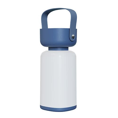 V888-ELOSUNG16261-215502-00 Blue Rechargeable Portable Camping Lantern - Lightweight LED Tent Light with Handle - Image 1