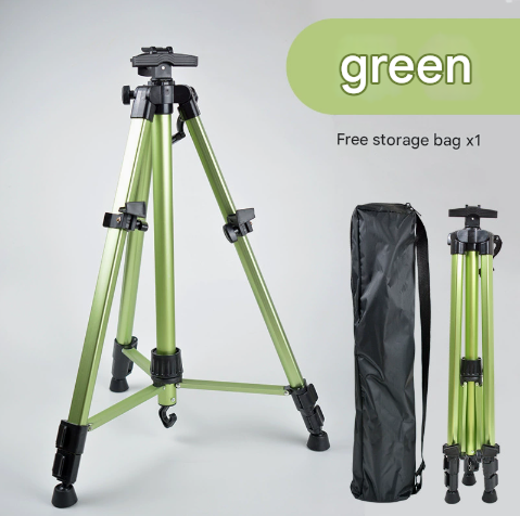 V888-ELOSUNG16286-215653-00 Green Portable Folding Artist Tripod Easel - Adjustable Stand for Sketching & Painting (Collapses to 54cm) - Image 1