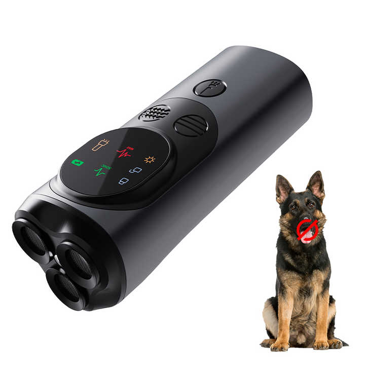 V888-ELOSUNG16718-222354-00 Ultrasonic Dog Repeller – High-Power, Flash Mode, Effective Outdoor Use for Controlling Aggressive Dogs - Image 1