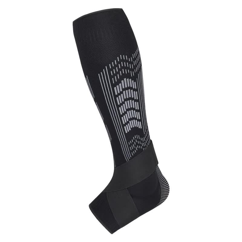 V888-ELOSUNG21065-226049-00 Size M 1 Pair Black Compression Calf Sleeves for Sports – Adjustable Support for Running, Soccer, Hiking & More - Image 1