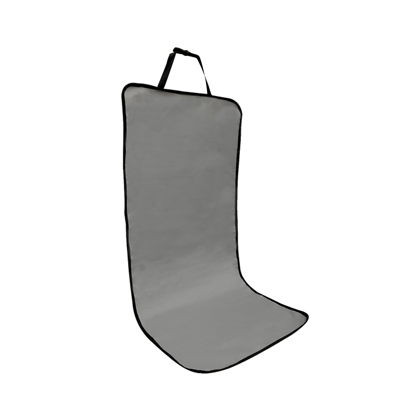 V888-ELOSUNG23380-202503272053-00 4 Pcs Dark Grey Waterproof Pet Car Seat Cover - Scratch-Resistant Oxford Cloth for Dogs and Cats (106 x 49 cm) - Image 1