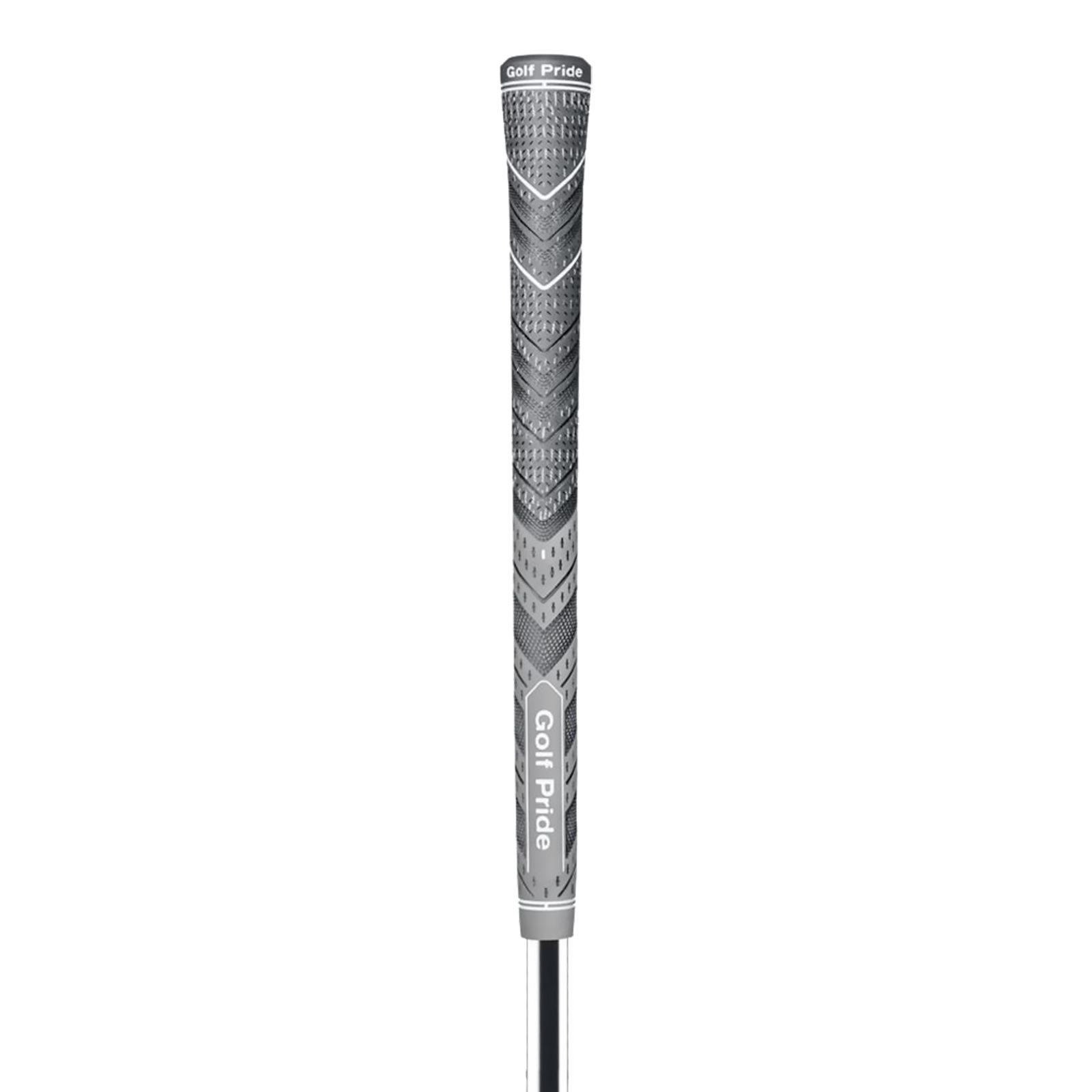 V888-ELOSUNG234417-202503280111-00 2 Pcs Grey MCC PLUS4 Midsize Golf Grip - Rubber and Cotton Thread Hybrid, 265 mm, 72g, Core 60 - Image 1
