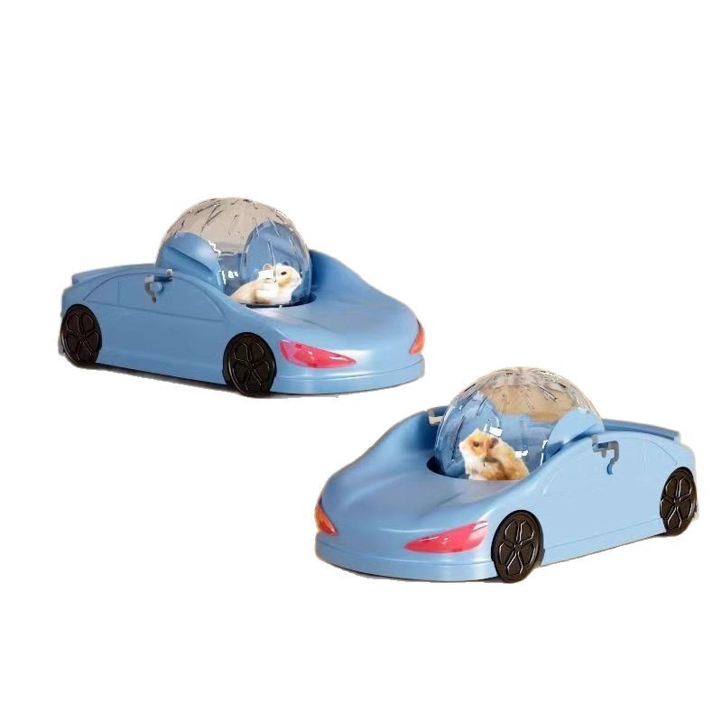 V888-ELOSUNG24579-202504141610-00 Blue Fun Hamster Racing Wheel Toy - Durable PP Plastic Exercise Wheel for Active Small Pets - Image 1