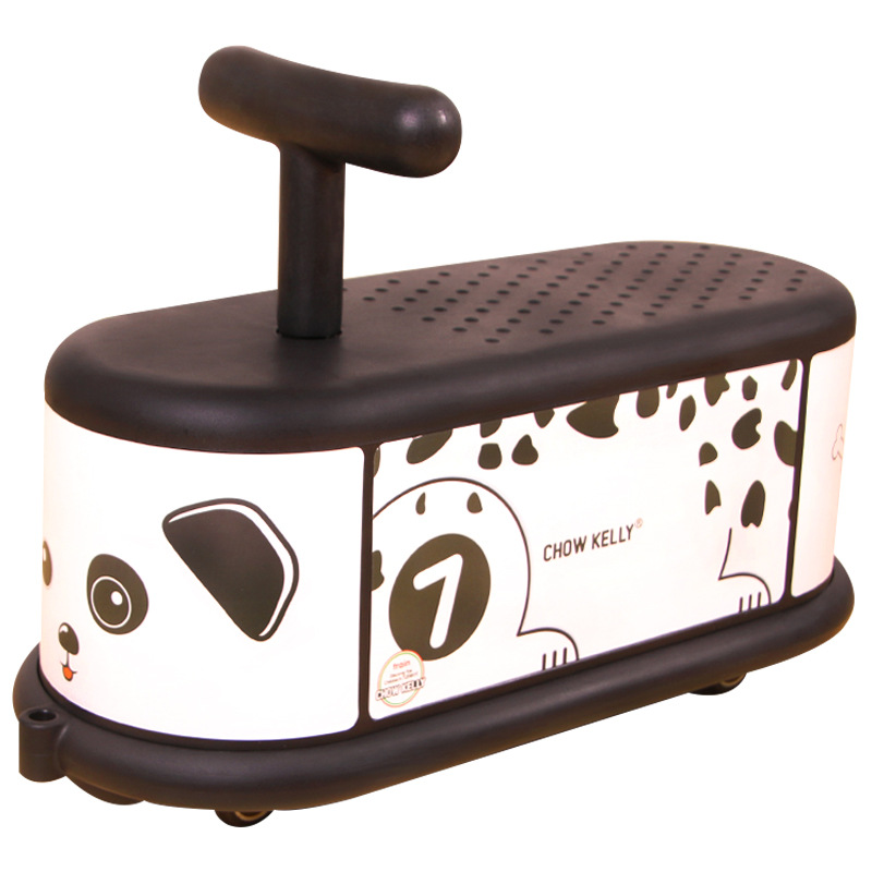 V888-ELOSUNG24922-202504211318-00 Dog Quiet Ride Twist Car for Toddlers - Fun Wiggle Ride-On Toy - Image 1