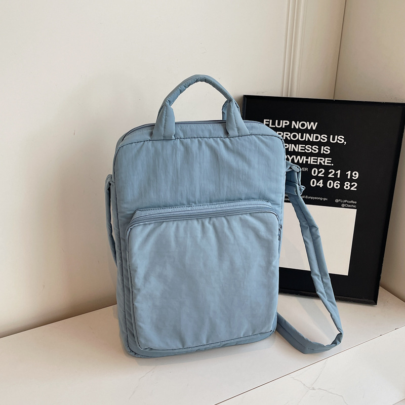 V888-ELOSUNG250014-202504141437-00 Chic blue Laptop Backpack for Women - Lightweight and Spacious - Image 1